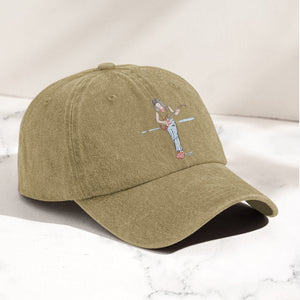 Eddie Van Halen Denim Cap Van Halen Tribute Merch Dad Hat (With Box)