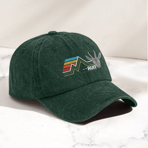 Phish Run Like an Antelope Denim Cap Retro Music Phish Cap Gift For Dad (With Box)