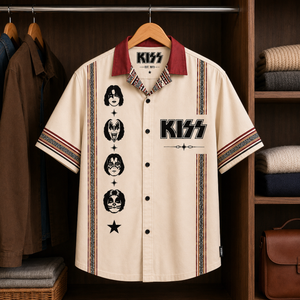KISS Luxury Design Hawaiian Shirt – Hard Rock Inspired Hawaiian Shirt