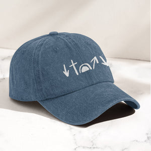 The Story Of Jesus Denim Cap Vintage Dad Cap Gift For Dad (With Box)