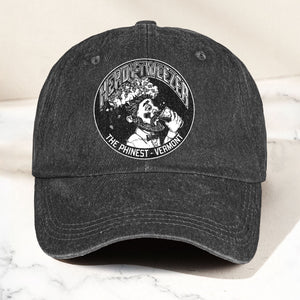 Heady Tweezer Phish Band Denim Cap Retro Rock Music Merch Cap Gift For Dad (With Box)