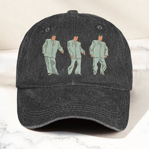 Vintage Comic Talking Heads Denim Cap Talking Heads Tribute Merch Dad Hat (With Box)