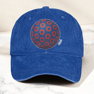 Phish Donut Holographic Denim Cap Retro Music Phish Cap Gift For Dad (With Box)