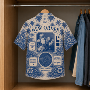 New Order Tropical Hawaiian Shirt - Tropical Inpsired Hawaiian Shirt Iconic