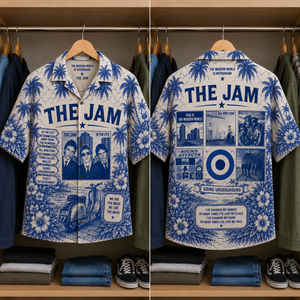 The Jam Tropical Hawaiian Shirt - Tropical Inpsired Hawaiian Shirt Iconic Album Cover