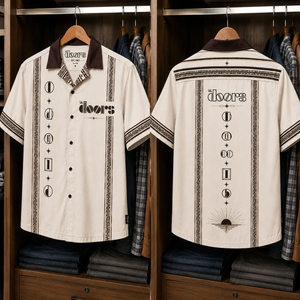 The Doors Luxury Design Hawaiian Shirt - Mexican Inpsired Hawaiian Shirt