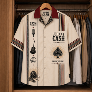 The Clash Luxury Design Hawaiian Shirt - Mexican Inpsired Hawaiian Shirt White Version