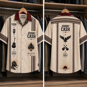 The Clash Luxury Design Hawaiian Shirt - Mexican Inpsired Hawaiian Shirt White Version