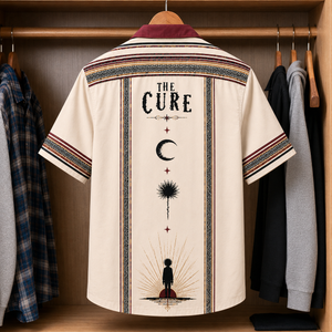 The Cure Luxury Design Hawaiian Shirt - Mexican Inpsired Hawaiian Shirt White Version