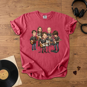 Radiohead Vintage Alternative Rock Band Comfort Tee Retro Music Fan T-Shirt