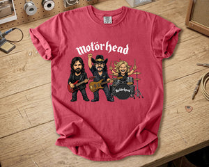 Motörhead Comfort Colors Tee Lemmy Kilmister Band Members Tribute Classic Rock Shirt