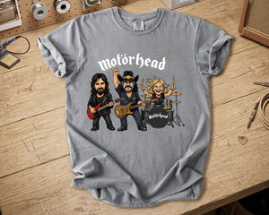 Motörhead Comfort Colors Tee Lemmy Kilmister Band Members Tribute Classic Rock Shirt
