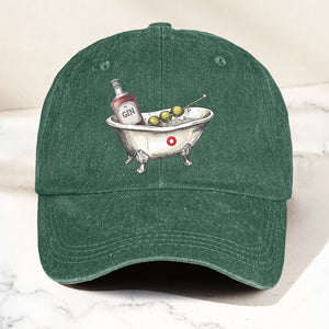 Phish Bath Tub Gin Denim Cap Retro Music Fan Merch Cap Gift For Dad (With Box)
