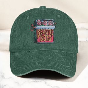 Beastie Boys Hello Nasty Graphic Denim Cap Retro Rock Music Fan Cap Gift For Dad (With Box)