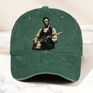 Abraham Lincoln Patriotic History Denim Cap Vintage Dad Cap Gift For Dad (With Box)