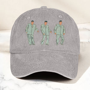 Vintage Comic Talking Heads Denim Cap Talking Heads Tribute Merch Dad Hat (With Box)