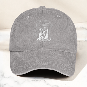 The Cure Lovecats Essential Artwork Vintage Denim Cap Retro The Cure Band Merch Gift for Dad (With Box)
