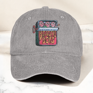 Beastie Boys Hello Nasty Graphic Denim Cap Retro Rock Music Fan Cap Gift For Dad (With Box)