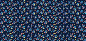 Tropical pattern - - 3