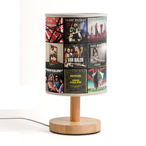 Van Halen Album Cover Fabric Lamp Classic Rock Home Decor