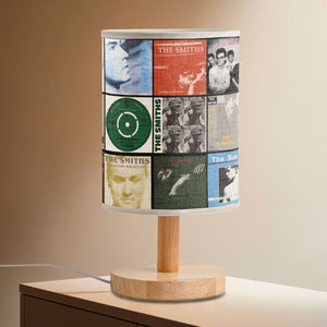The Smiths Album Cover Collage Table Fabric Lamp Retro Music Home Deco