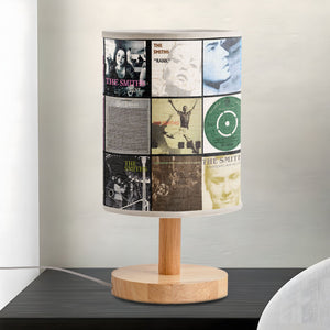 The Smiths Album Cover Collage Table Fabric Lamp Retro Music Home Deco