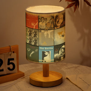 The Smiths Album Cover Collage Table Fabric Lamp Retro Music Home Deco