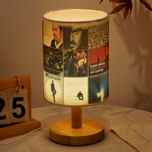 George Michael Fabric Lamp Retro Album Cover Table Light