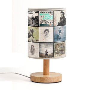 John Mayer Album Art Table Fabric Lamp Music Lover’s Home Décor