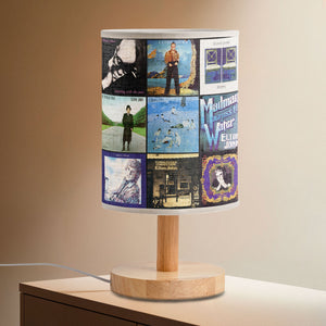 Elton John Album Cover Fabric Lamp Legendary Pop Rock Table Light