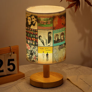 Hall & Oates Album Art Fabric Lamp Retro Music Home Decor