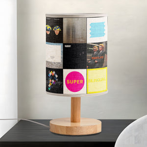 Pet Shop Boys Album Art Fabric Lamp Retro Synthpop Home Decor