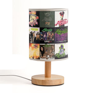 šø Poison Album Cover Lamp Glam Rock Room Decor for 80s Music Lovers