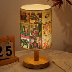 🎵 New Edition Album Collage Fabric Lamp 80s R&B Retro Light
