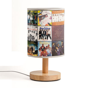 🎵 New Edition Album Collage Fabric Lamp 80s R&B Retro Light