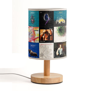 James Band Album Cover Fabric Lamp Handmade Retro Music Decor for Fans