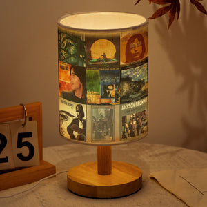 Jackson Browne Albums Fabric Lamp Light That Echoes the Sound of the ’70s