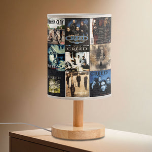 Creed Album Collage Lamp 2000s Rock Legends Home Decor Light