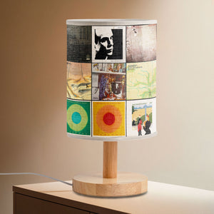 Brian Eno Album Collage Lamp Ambient Music Art Light for Creative Spaces