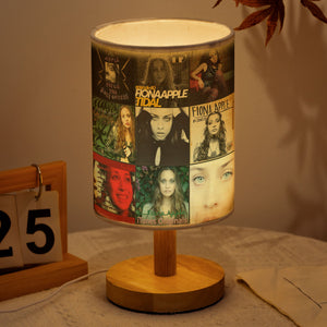 Fiona Apple Albums Fabric Lamp Art Pop Icon Table Light