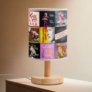 Cyndi Lauper Album Art Lamp Retro Pop Music Décor Light for 80s Lovers