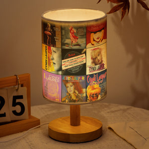 Cyndi Lauper Album Art Lamp Retro Pop Music Décor Light for 80s Lovers