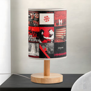 The White Stripes Album Art Lamp Rock Band Music Lamp for Indie & Vinyl Lovers