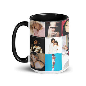 Barbra Streisand Accent Mug Timeless Classics Album Art Collection