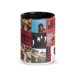 Sammy Hagar & Van Halen Accent Mug Rock Legends Album Art Collection