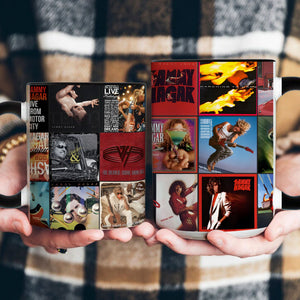 Sammy Hagar & Van Halen Accent Mug Rock Legends Album Art Collection