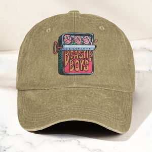 Beastie Boys Hello Nasty Graphic Denim Cap Retro Rock Music Fan Cap Gift For Dad (With Box)