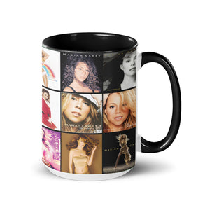Mariah Carey Accent Mug Pop & R&B Diva Album Collage Gift