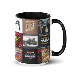 Aerosmith Accent Mug Classic Album Cover Collage Gift for Music Lovers