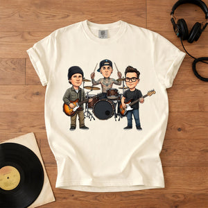 Blink-182 Comfort Colors Tee Band Members Tribute Pop Punk Classic Shirt